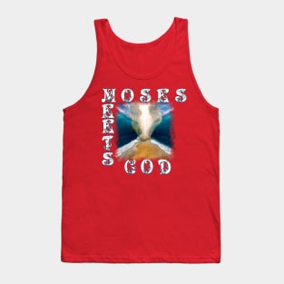 Moses Meets God Parting of the Red Sea Miracle Tank Top